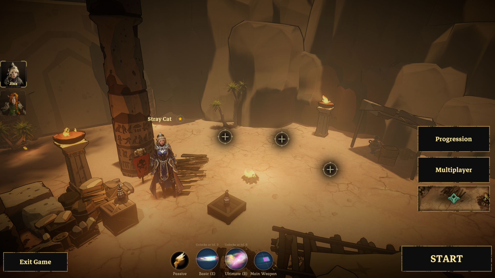 Gameplay hub screenshot thumbnail